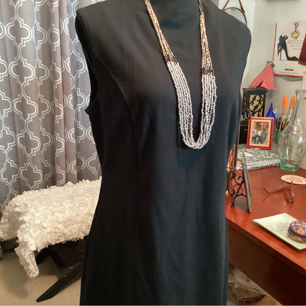 Banana Republic Black Ponte Dress - Picture 8 of 8